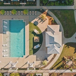 Pool season is around the corner! ☀️🤿 . . . #apartment #pool #apartmentliving #myrtlebeach #summervibes Instagram post from @luxeatmarketcommon on July 25, 2024 00:00:00am